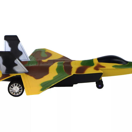 Nuotoliniu būdu valdomas RC naikintuvas karinis lėktuvas Moro