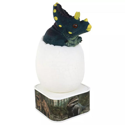 Dinozauras Triceratops Micro USB LED Naktinė Lempa