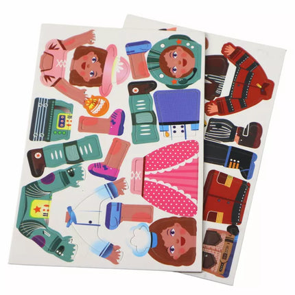 Magnetinis dėlionės rinkinys su animacinių filmų personažais