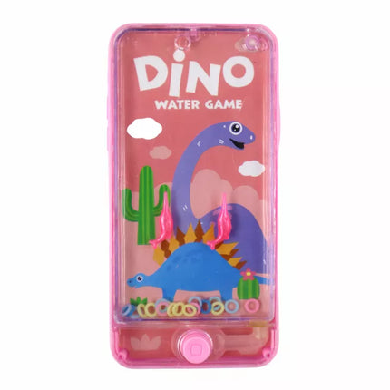 Vandens arkadinis žaidimų konsolės telefonas dinozauras rožinis