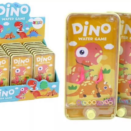 Vandens arkadinis žaidimų konsolės telefonas Dinozauras Geltonas