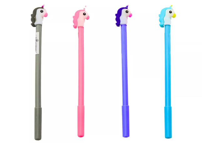 Vienaragis, juodas tušinukas su dangteliu, papildomas šratinukas, pilka ir violetinė spalvos, 0,5 mm