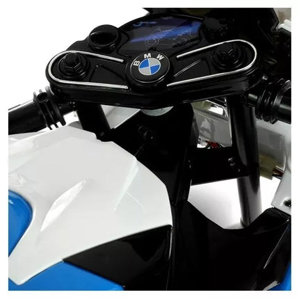 BMW S1000RR mėlynas - elektrinis motociklas vaikams