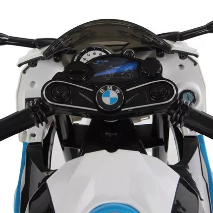 BMW S1000RR mėlynas - elektrinis motociklas vaikams