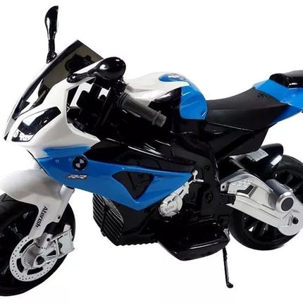 BMW S1000RR mėlynas - elektrinis motociklas vaikams
