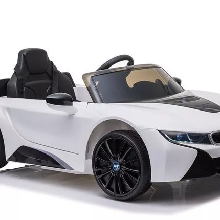 Akumuliatorinis automobilis BMW I8 Coupe Baltas