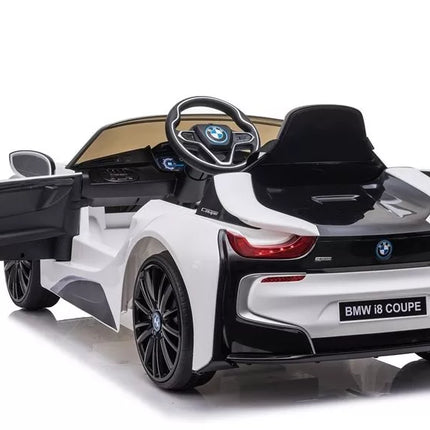 Akumuliatorinis automobilis BMW I8 Coupe Baltas