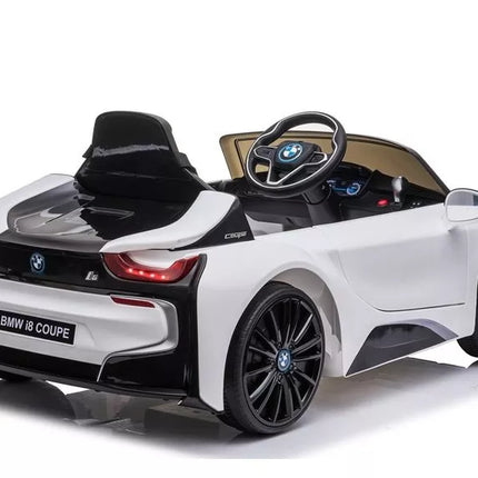 Akumuliatorinis automobilis BMW I8 Coupe Baltas