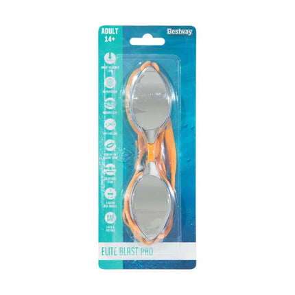 Plaukimo akiniai Bestway 21066 Black Mirror