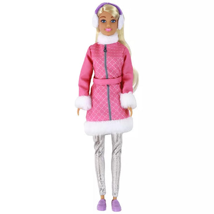 Anlily Lėlė Žiemos Edition Sniego Nuotykis Žiema