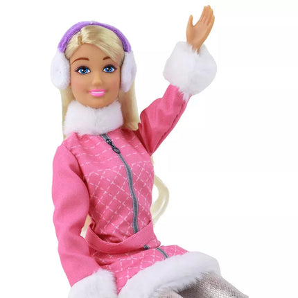 Anlily Lėlė Žiemos Edition Sniego Nuotykis Žiema