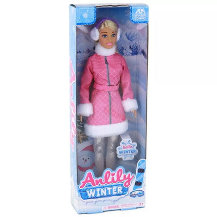 Anlily Lėlė Žiemos Edition Sniego Nuotykis Žiema