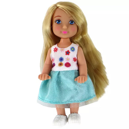 Anlily Lėlės vaikams Motina ir dukra Šviesūs plaukai Motoroleris 8 el.