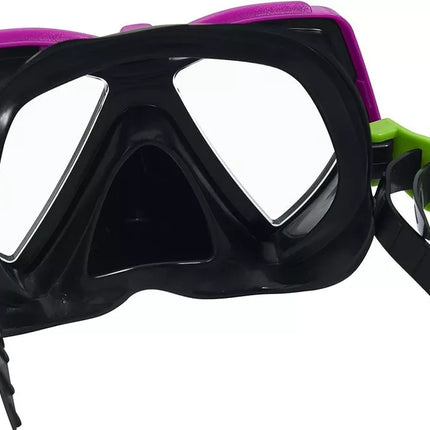 Nardymo rinkinys (kaukė su vamzdeliu), rožinis, 24070