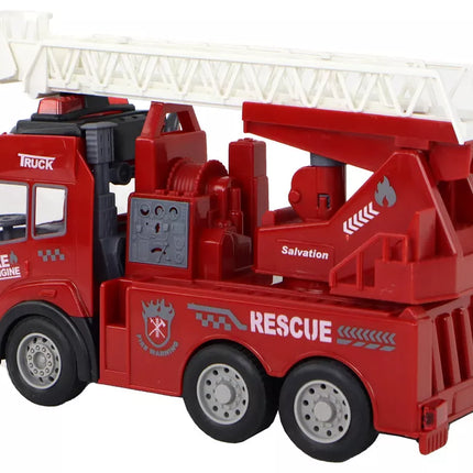 Gaisrinė su kopėčiomis, valdoma nuotoliniu būdu modelis