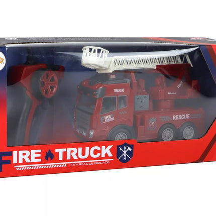 Gaisrinė su kopėčiomis, valdoma nuotoliniu būdu modelis