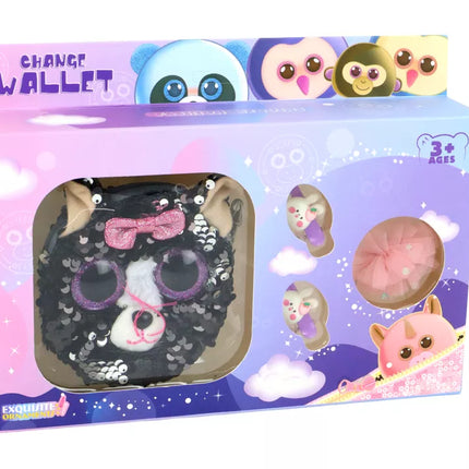 Rankogėlių ir piniginės rinkinys mergaitėms Kitty piniginė 4 vnt.