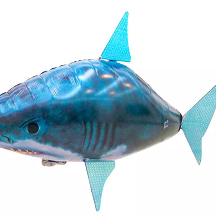 Nuotoliniu būdu valdoma žuvis R/C ryklys mėlynas skraidantis balionas