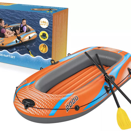 Pripučiama valtis 2 vietų 246 x 122 cm Bestway 61145