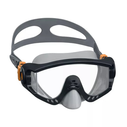 Nardymo rinkinys kaukė, vamzdelis, plaukmenys juodas Bestway 25020