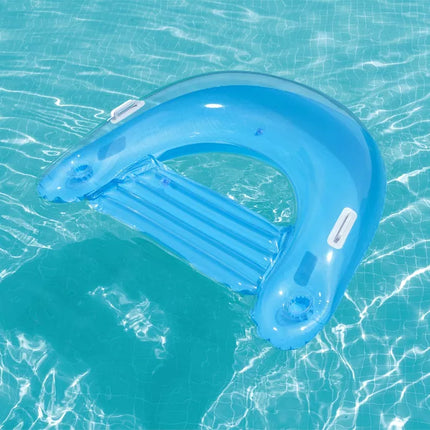 Pripučiama vandens kėdė 152 cm x 99 cm Bestway 43118 mėlyna žalia