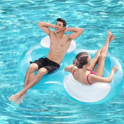 Pripučiamas plaukimo ratas dviguba vandens sėdynė Bestway 43009