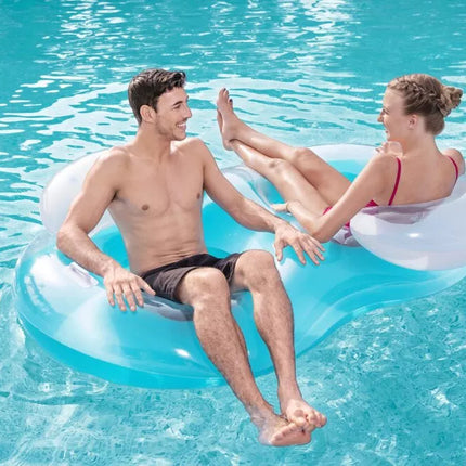 Pripučiamas plaukimo ratas dviguba vandens sėdynė Bestway 43009