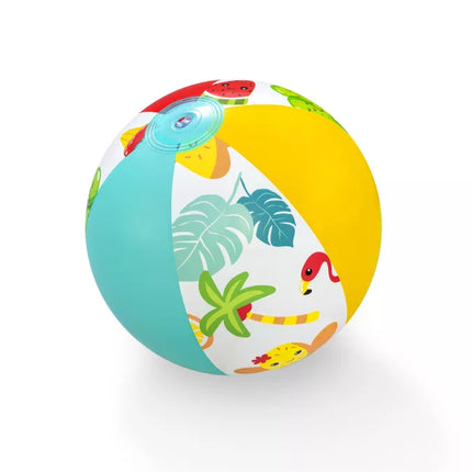 Rinkinys: Pripučiamas baseinas 3in1 kamuolys, ratas 122 x 20 cm Bestway 51124