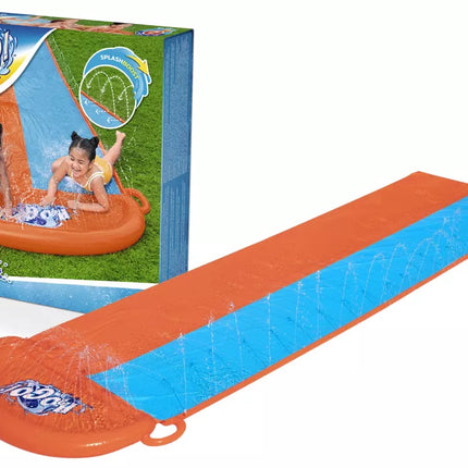 Dviguba vandens čiuožykla „Slide Water Slide Double Slide“ 4,88 m, „Bestway 52328“