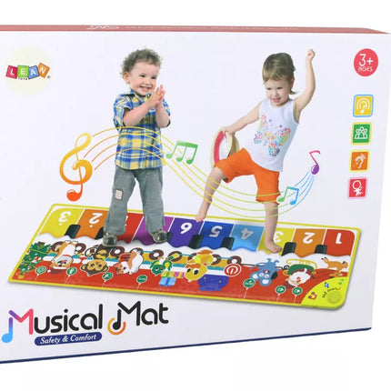 Šokių kilimėlis su gyvūnų garsais, Kalėdų Senelis, klavišai