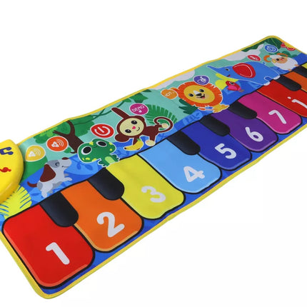 Šokių kilimėlis su gyvūnų garsais, Kalėdų Senelis, klavišai