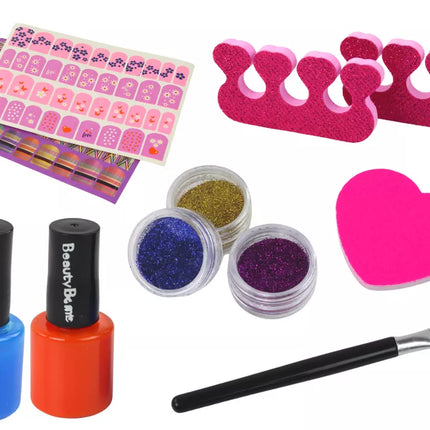 Nagų lakavimo rinkinys Beauty Bomb XXL lipdukai