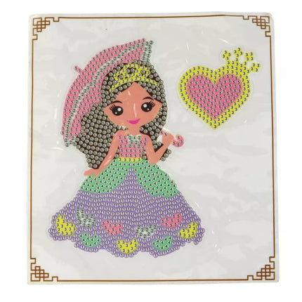 "Pasidaryk pats karoliukų rinkinys Princesės raktų pakabukas kišenėje"