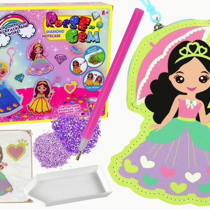 "Pasidaryk pats karoliukų rinkinys Princesės raktų pakabukas kišenėje"