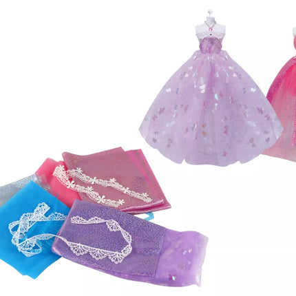 Kūrybinis meninis rinkinys suknelėms kurti