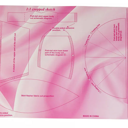 Kūrybinis meninis rinkinys suknelėms kurti