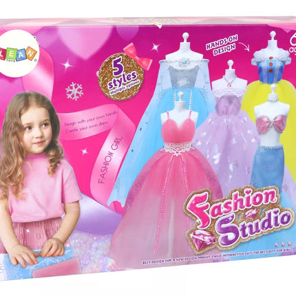 Kūrybinis meninis rinkinys suknelėms kurti