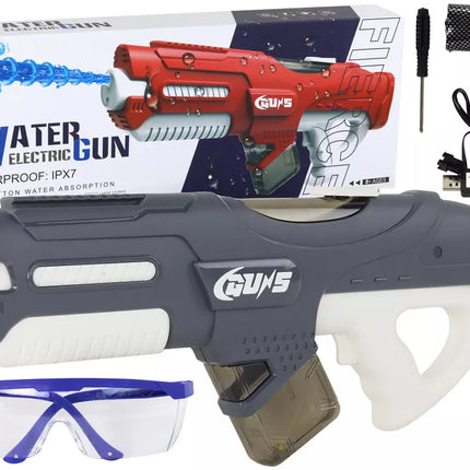 Didelis pilkas vandens šautuvas 750 ml Talpa