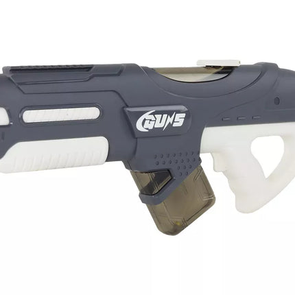 Didelis pilkas vandens šautuvas 750 ml Talpa