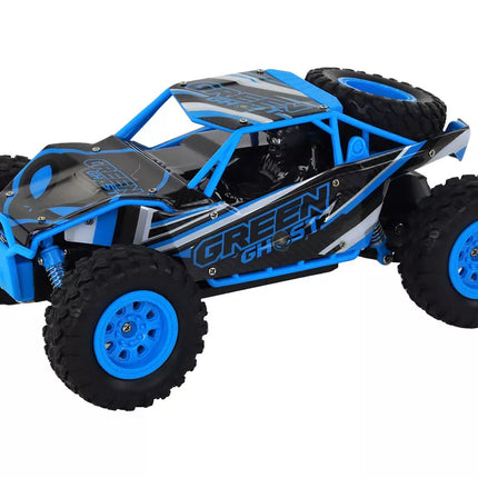 Nuotoliniu būdu valdomas visureigis R/C 1:24 mėlynas