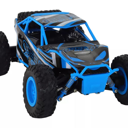 Nuotoliniu būdu valdomas visureigis R/C 1:24 mėlynas