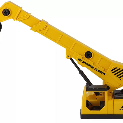 Konstrukcinių transporto priemonių garsas ir šviesa 1:12 „pasidaryk pats“ betono maišyklė kranas ekskavatorius