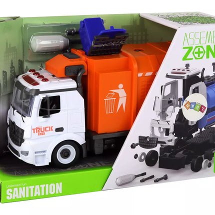 Šiukšliavežės rūšiavimo "pasidaryk pats" rinkinys Atsuktuvas Garsas