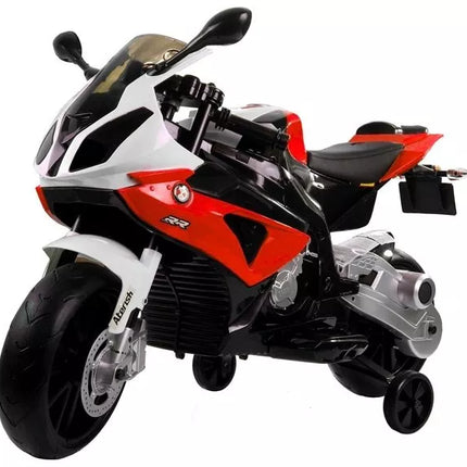 BMW S1000RR Raudonas - Elektrinis Važiuojamas Motociklas
