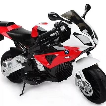 BMW S1000RR Raudonas - Elektrinis Važiuojamas Motociklas