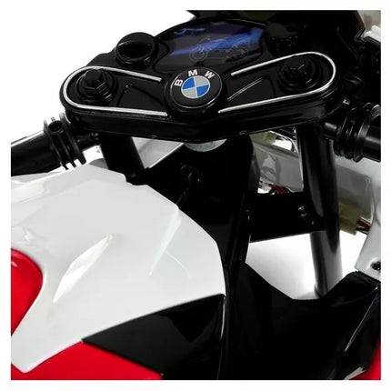BMW S1000RR Raudonas - Elektrinis Važiuojamas Motociklas