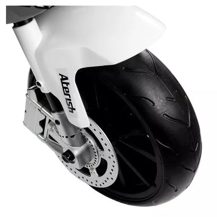 BMW S1000RR Silver - Elektrinis motociklas