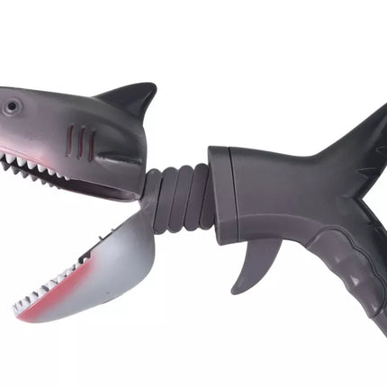 Žaislas su spyruokle „Shark Catcher Bite“, pilkas