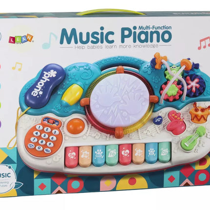 Vargonai Pianinas Edukacinė Muzika Būgno Garsai Šviesa