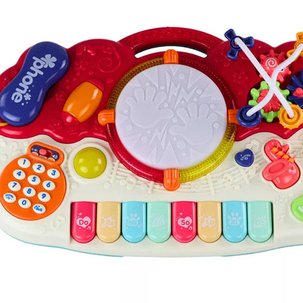 Vargonai Pianinas Edukacinė Muzika Būgno Garsai Šviesa